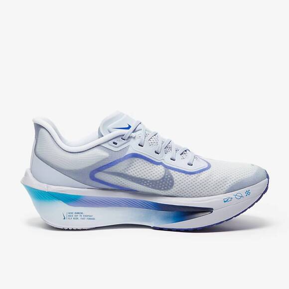 NEW NIKE men's zoom fly 6 sneakers in ghost blue void football grey